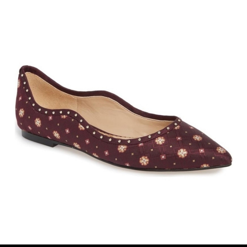 Sam Edelman Rivera Almond Toe Flats Sz 8.5